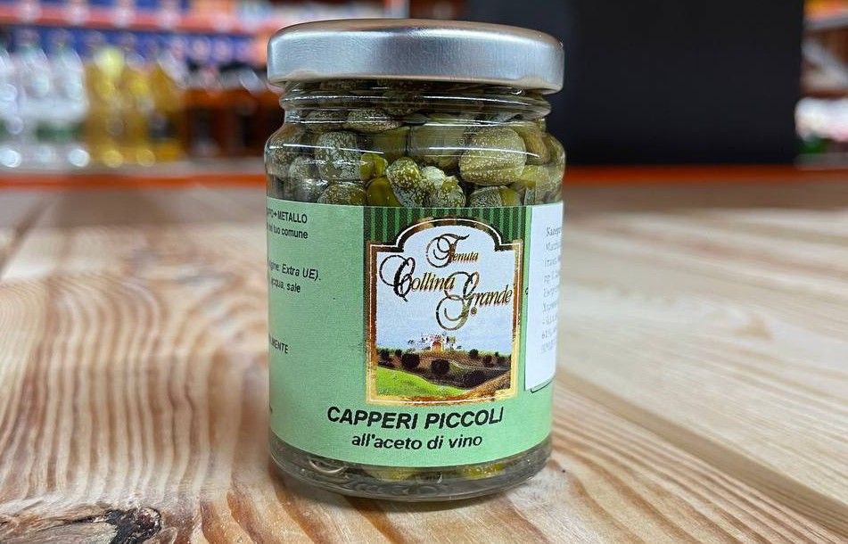 Каперси малі у винному оцті 90 гр.